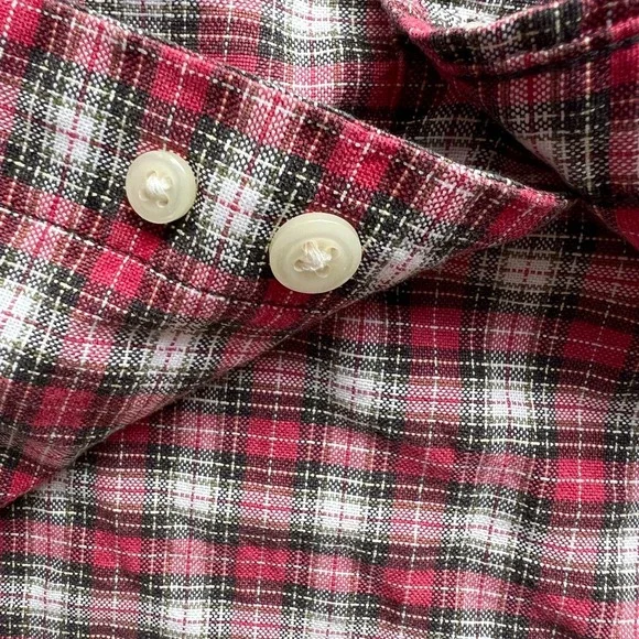 Denim & Supply Ralph Lauren Men's XXL Regular Fit Plaid Button-Down Shirt Preppy - Picture 5 of 12